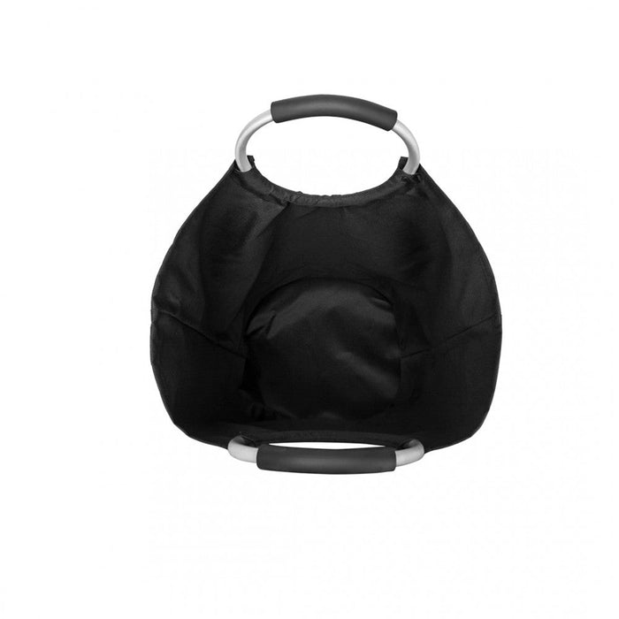 E1952 - Kono Collapsible Fabric Laundry Basket Hamper - Black