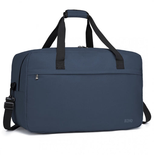 E1960l - Kono Lightweight Multi Purpose Unisex Sports Travel Duffel Bag - Brown - Image 1