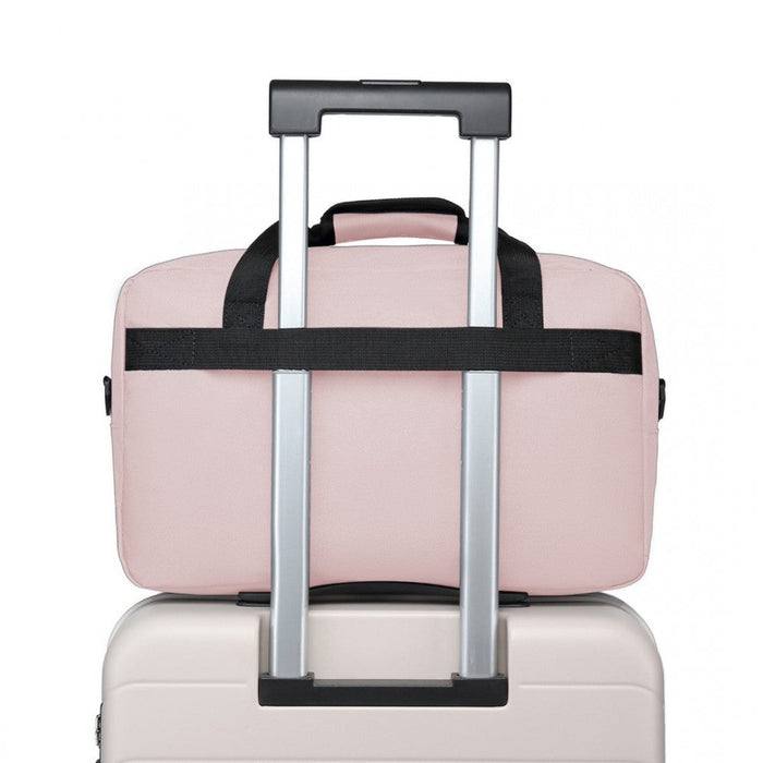 E1960m - Kono Lightweight Multi Purpose Unisex Sports Travel Duffel Bag - Pink