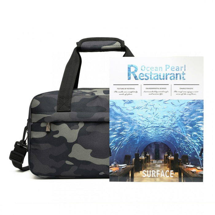 E1960s - Kono Lightweight Multi Purpose Unisex Sports Travel Duffel Bag - Camouflage - Image 5