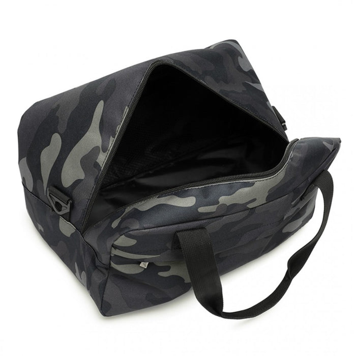 E1960s - Kono Lightweight Multi Purpose Unisex Sports Travel Duffel Bag - Camouflage - Image 8