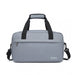 E1960s - Kono Lightweight Multi Purpose Unisex Sports Travel Duffel Bag - Light Grey - Image 2