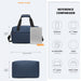 E1960s - Kono Lightweight Multi Purpose Unisex Sports Travel Duffel Bag - Navy - Image 4