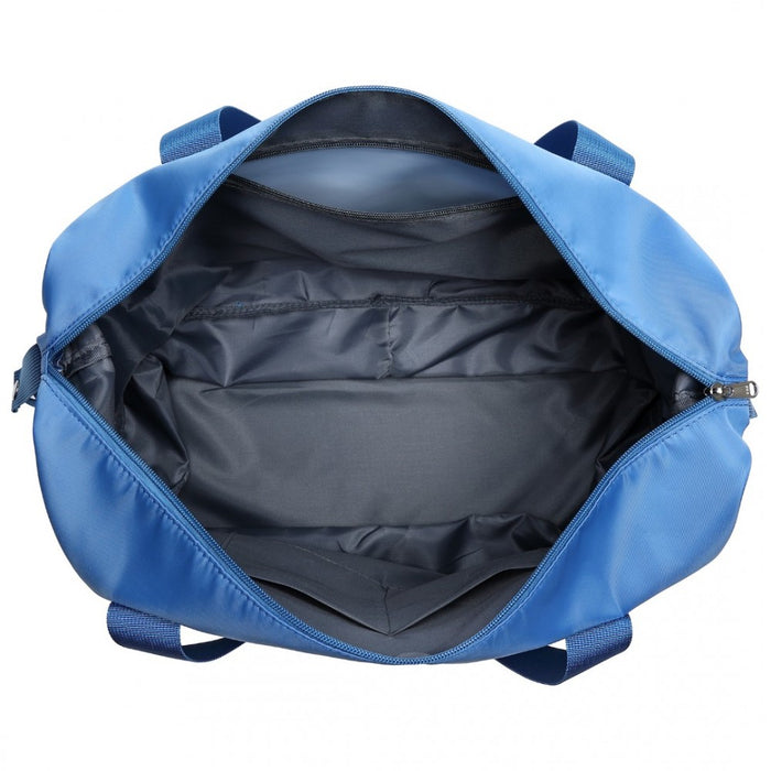 Ea2212 - Kono Two Pieces Expandable Durable Waterproof Travel Duffel Bag Set - Beige And Brown - Image 9