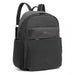Eb2234 - Kono Canvas Lightweight Casual School Backpack - Black - Image 2