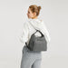 Eh2063 - Kono Three Way Multipurpose Casual Shoulder Bag With Double Zippers - Black - Image 10