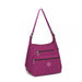 Eh2063 - Kono Three Way Multipurpose Casual Shoulder Bag With Double Zippers - Purple - Image 1