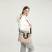 Eh2239 - Kono Waterproof Multi-functional Handbag Cross Body Bag - Grey - Image 9