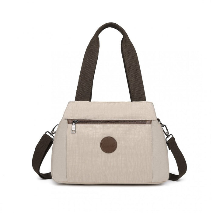 Eh2239 - Kono Waterproof Multi-functional Handbag Cross Body Bag - Grey - Image 2
