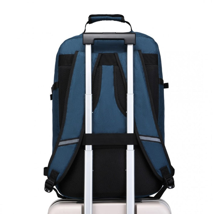 EM2231L - Kono Lightweight Cabin Bag Travel Business Backpack - Navy