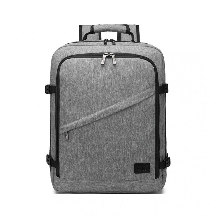 EM2231M - Kono Lightweight Cabin Bag Travel Business Backpack - Grey