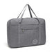 Eq2308 - Kono Foldable Waterproof Storage Cabin Travel Handbag - Grey - Image 1