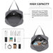 Eq2308 - Kono Foldable Waterproof Storage Cabin Travel Handbag - Grey - Image 7