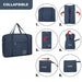 Eq2308 - Kono Foldable Waterproof Storage Cabin Travel Handbag - Navy - Image 8