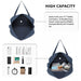 Eq2308 - Kono Foldable Waterproof Storage Cabin Travel Handbag - Navy - Image 7