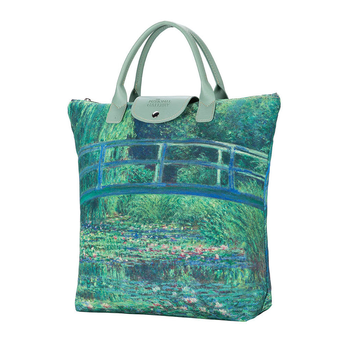 Monet The Pond - Art Foldaway Bag-2