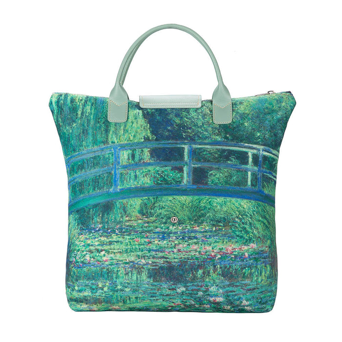 Monet The Pond - Art Foldaway Bag-3