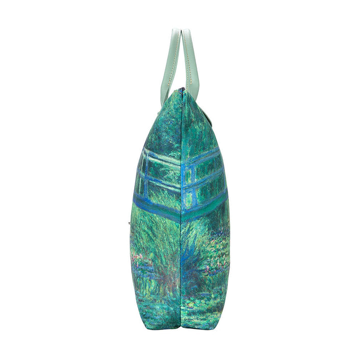 Monet The Pond - Art Foldaway Bag-4