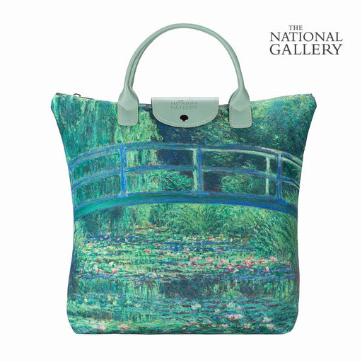 Monet The Pond - Art Foldaway Bag-0