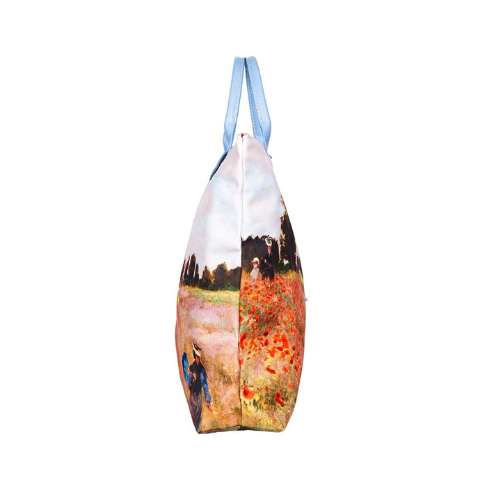 Monet The Poppy Field - Art Foldaway Bag-1