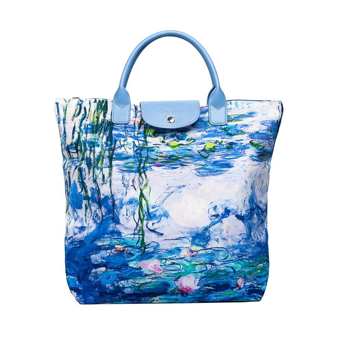 Monet Water Lilies  - Art Foldaway Bag-0