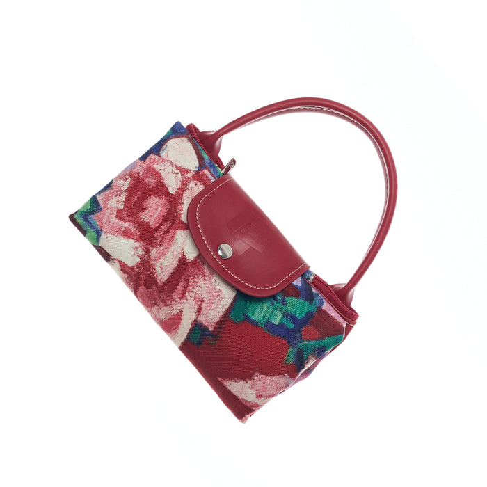 National Galleries Of Scotland Pink Rose - Art Foldaway Bag-1