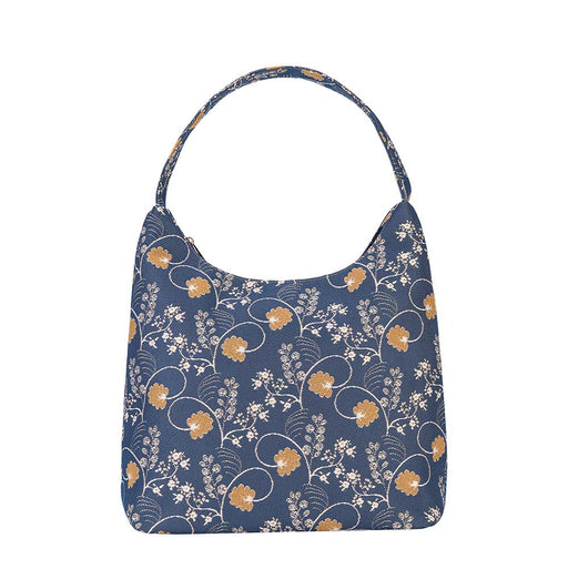 Jane Austen Blue - Hobo Bag-0