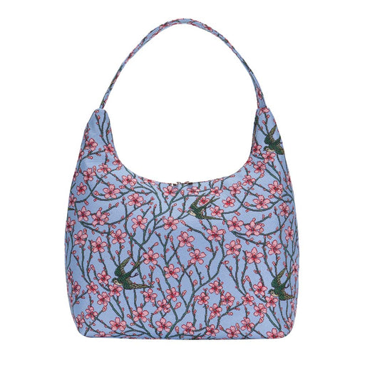 V&A Licensed Almond Blossom and Swallow - Hobo Bag-0