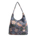 William Morris Strawberry Thief Blue - Hobo Bag-1