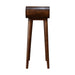 bulk Mini Rounded Mini Chestnut Console Table for resale