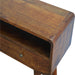 wholesale Curved Chestnut Console Table for resale