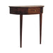 Backless Mounted Chestnut Console-3