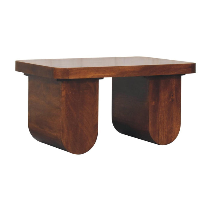 Chunky Chestnut Coffee Table - Love Thy Bargains