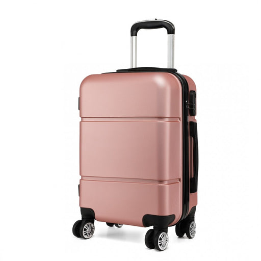Hard Shell Abs Carry On Suitcase 20 Inch - Grey - Image 1