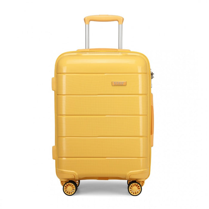 28 Inch Hard Shell Pp Suitcase - Yellow