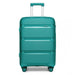 20 Inch Cabin Size Bright Hard Shell Pp Suitcase - Classic Collection - Blue/green - Image 2