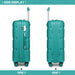 20 Inch Cabin Size Bright Hard Shell Pp Suitcase - Classic Collection - Blue/green - Image 3
