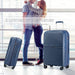 K2393L - British Traveller 24 Inch Spinner Hard Shell PP Suitcase With TSA Lock - Black - Image 11