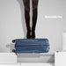 K2393L - British Traveller 24 Inch Spinner Hard Shell PP Suitcase With TSA Lock - Black - Image 10