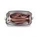 Lb2126 - Miss Lulu Leather Look Practical Crossbody Bag - Grey - Image 7