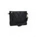 Lb2247 - Miss Lulu Small Pu Leather Soft Crossbody Bag - Black - Image 2