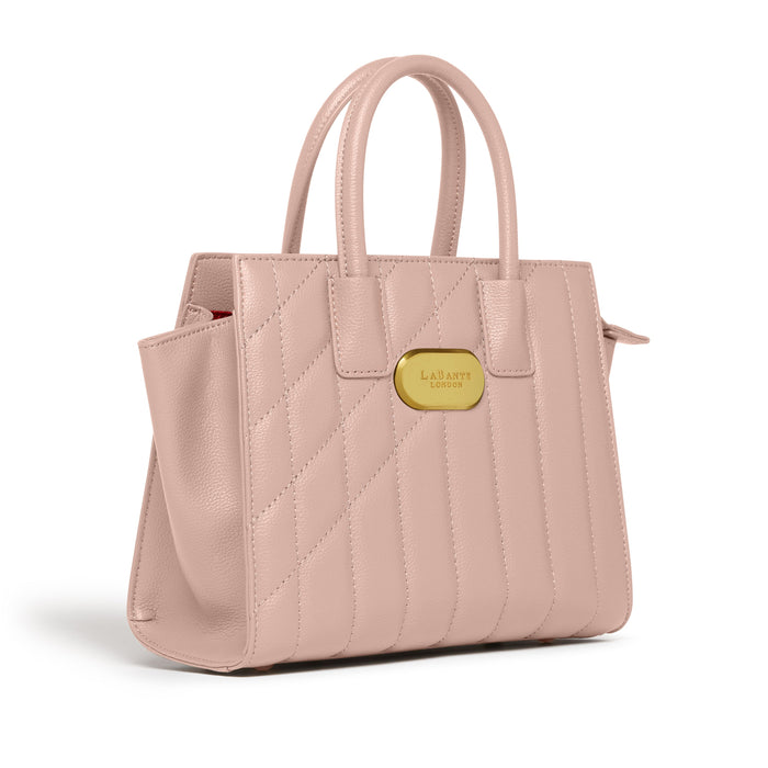 Mini Demi Tote Bag in Pink-3