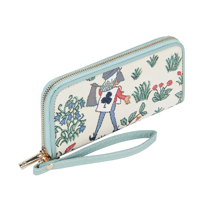 Alice in Wonderland - Long Zip Purse - Love Thy Bargains