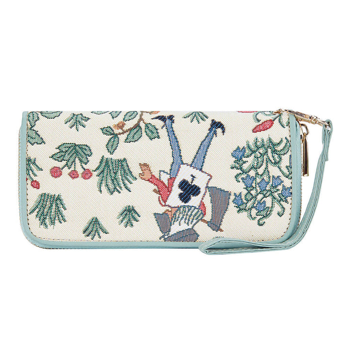 Alice in Wonderland - Long Zip Purse - Love Thy Bargains