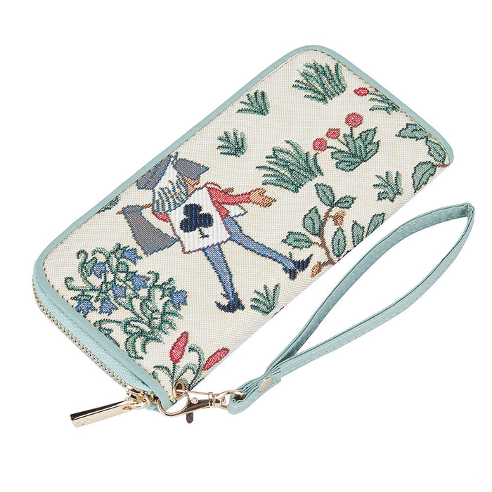 Alice in Wonderland - Long Zip Purse - Love Thy Bargains