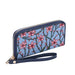 V&A Licensed Almond Blossom and Swallow - Long Zip Purse-2