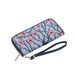 V&A Licensed Almond Blossom and Swallow - Long Zip Purse-4