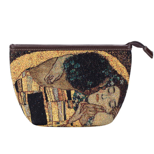 Gustav Klimt’s Gold Kiss - Makeup Bag-0