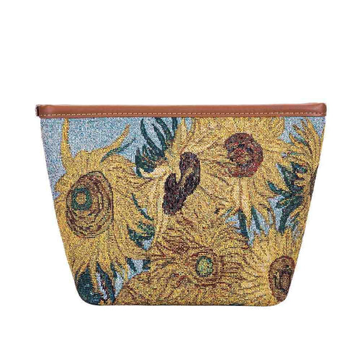 Van Gogh Sunflower - Makeup Bag-0
