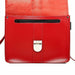 Leather Shoulder Bag - Red-2
